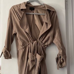 brown coat